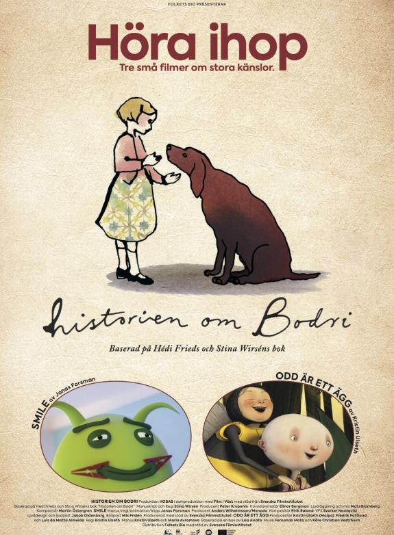 Höra ihop- tre små filmer om stora känslor poster