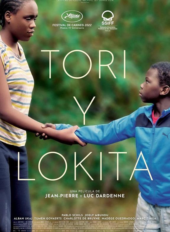 Tori och Lokita poster