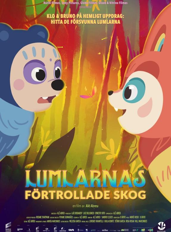 Lumlarnas förtrollade skog poster