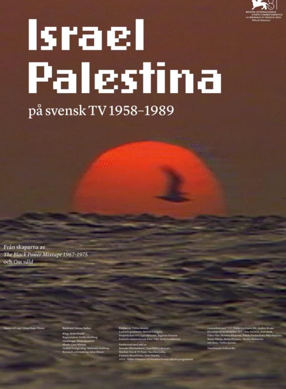 Israel Palestina i svensk TV 1958-1989 poster