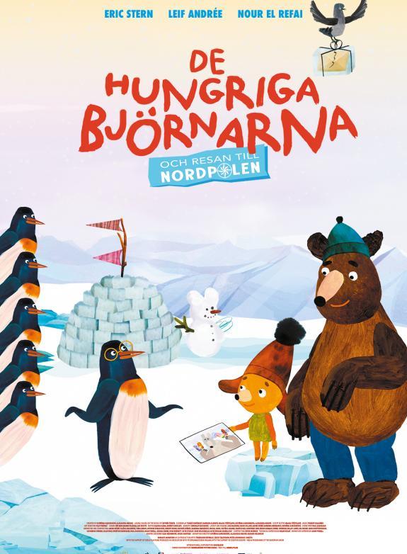 De Hungriga Björnarna och resan till Nordpolen poster