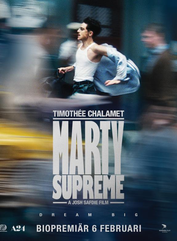 Marty Supreme poster