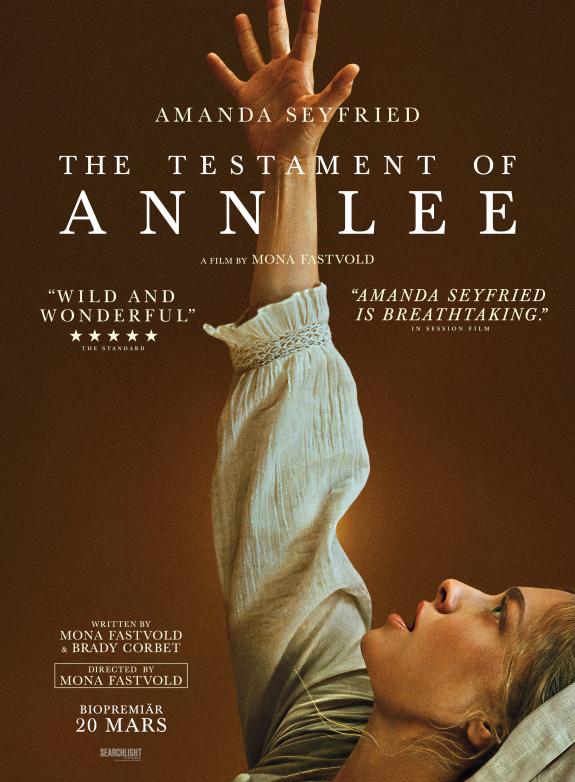 The Testament of Ann Lee poster