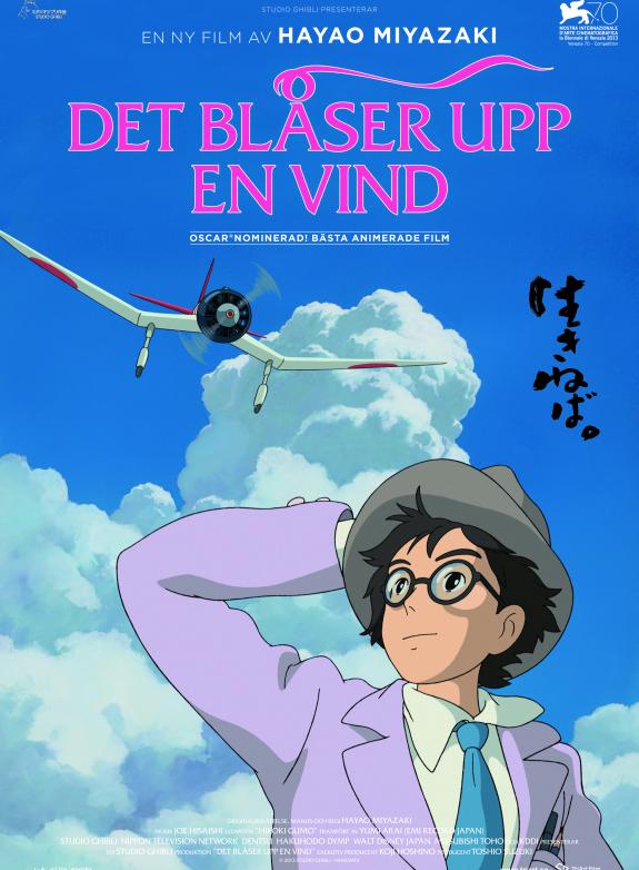 Det blåser upp en vind poster
