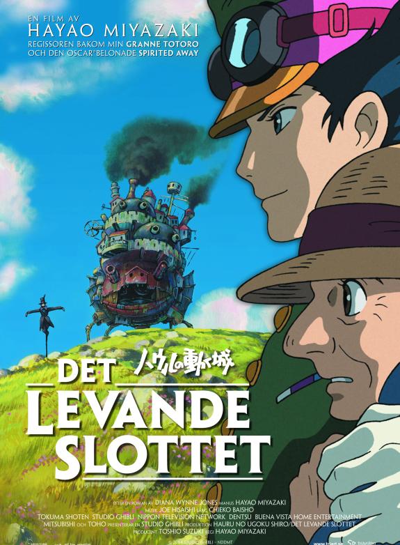 Det levande slottet poster