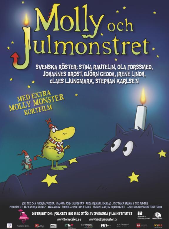 Molly och Julmonstret poster