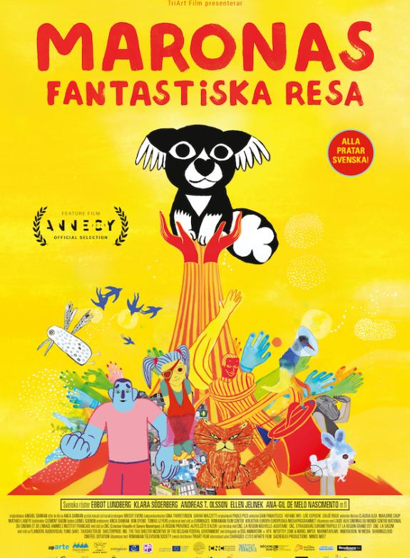 Maronas fantastiska resa poster