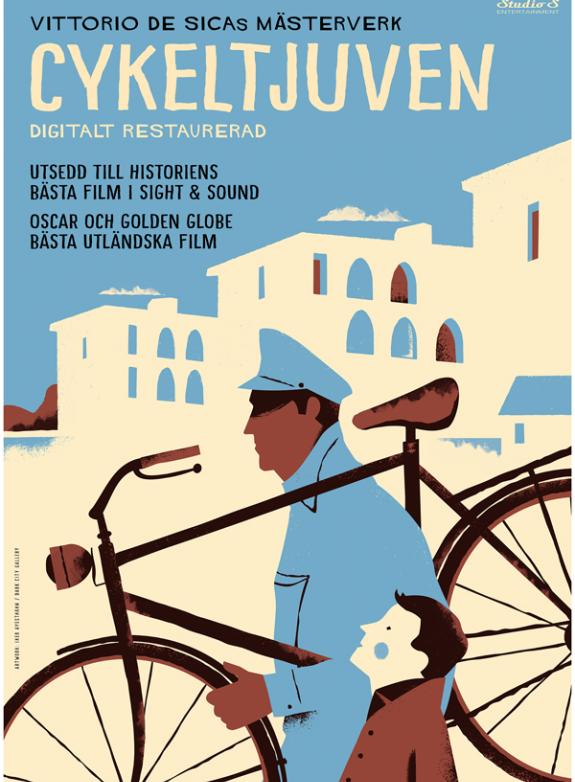 Cykeltjuven poster