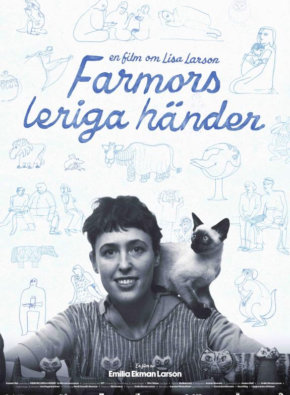Farmors leriga händer - en film om Lisa Larson poster