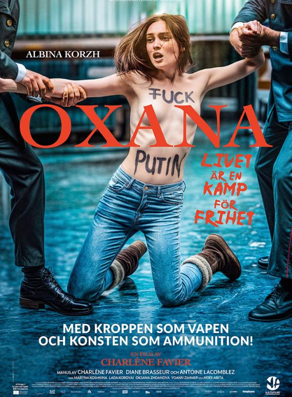 Oxana - livet är en kamp för frihet poster