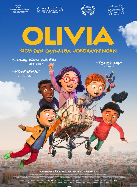Olivia och den osynliga jordbävningen poster