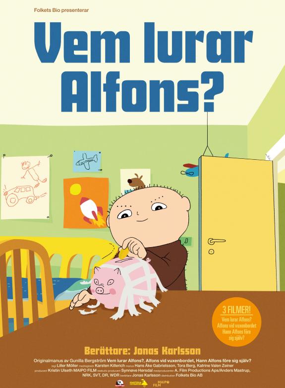 Vem lurar Alfons? (Sv. tal) poster
