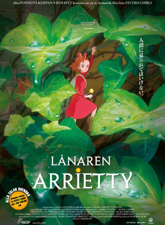 Lånaren Arrietty poster