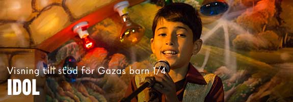 Visning till stöd för Gazas barn